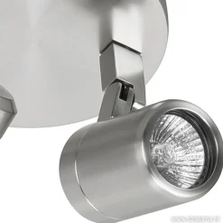 Shop Straluma Badkamerlamp Rain  2 lichts nikkel IP44