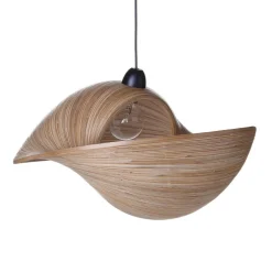 Flash Sale Straluma Bamboe hanglamp schelp 50 cm