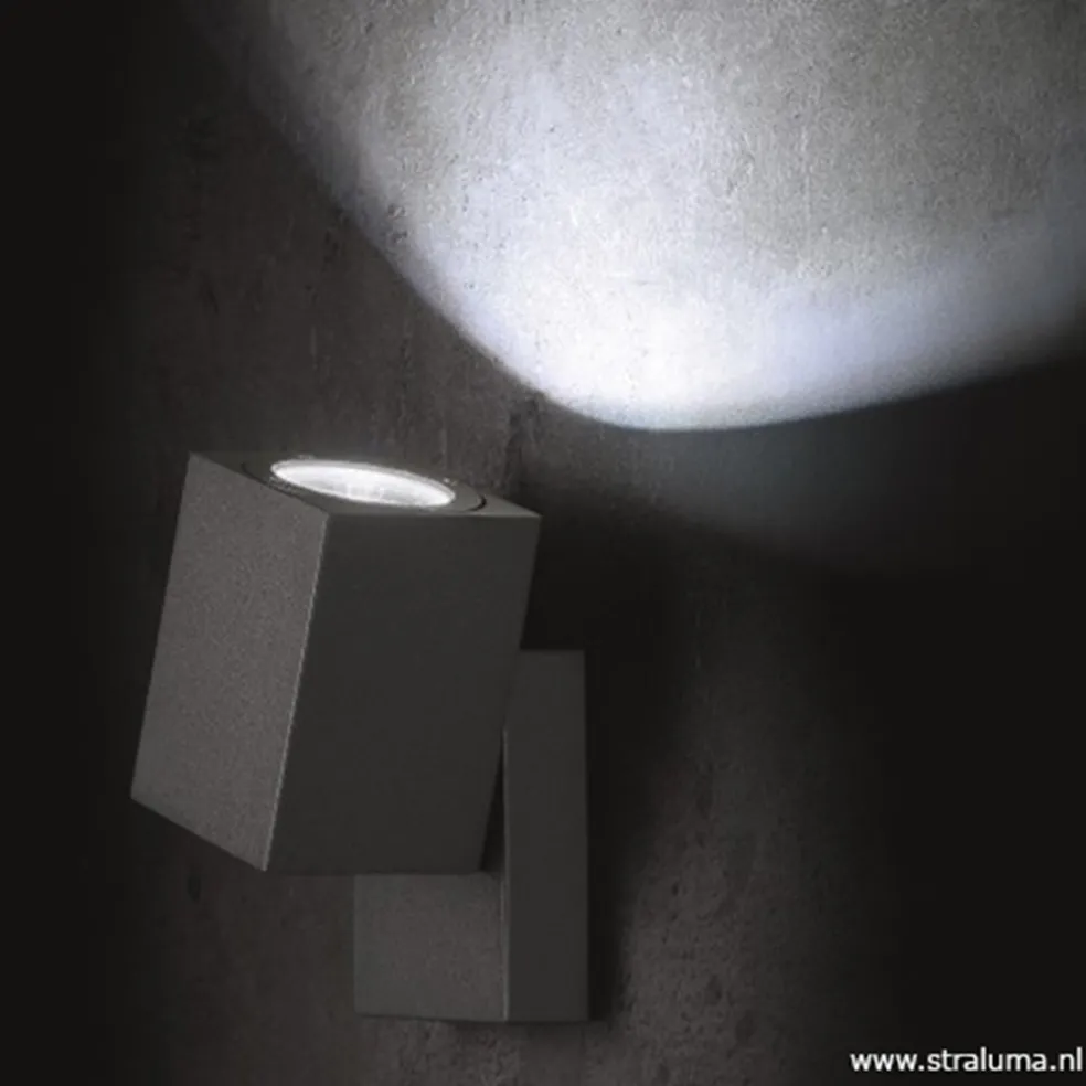 New Straluma Buitenlamp wand verstelb.antraciet IP54