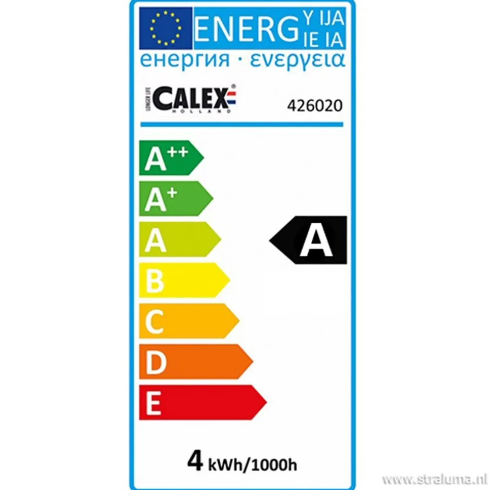 Clearance Straluma Calex Bilbao led lamp gold e27