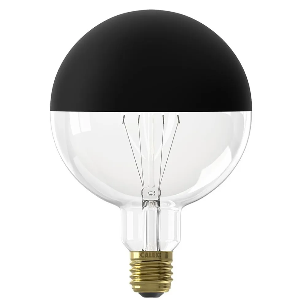 Hot Straluma Calex LED G125 kopspiegel zwart dimbaar
