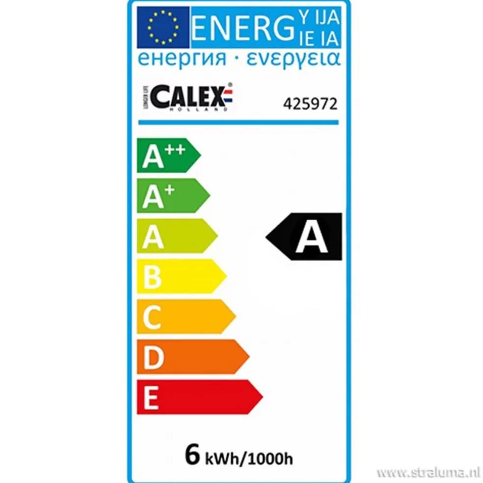 Store Straluma Calex Paris led gold 4w e27