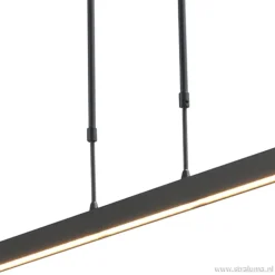 Online Straluma Dim to warm LED hanglamp-balk zwart