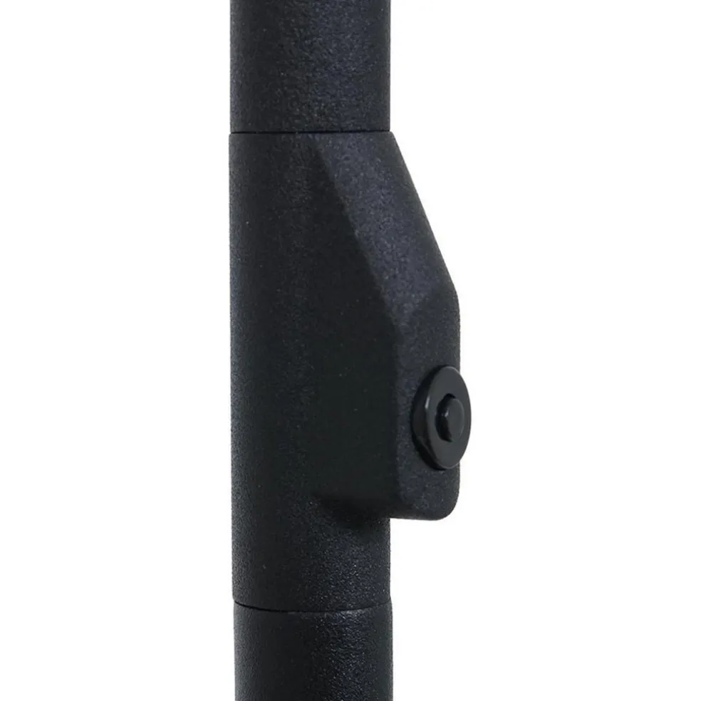 Cheap Straluma Dimbare LED vloerlamp zwart met witte schotels
