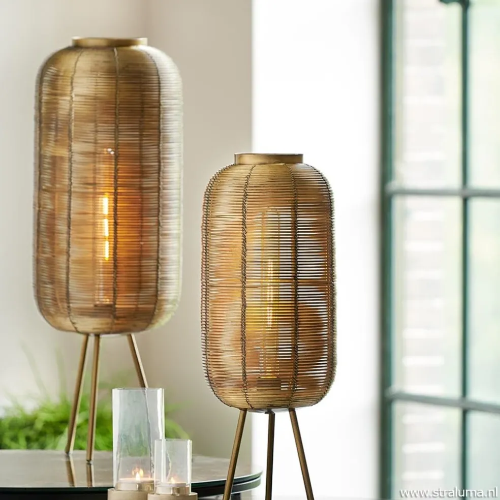 Flash Sale Straluma Driepoot tafellamp antiek brons Light & Living