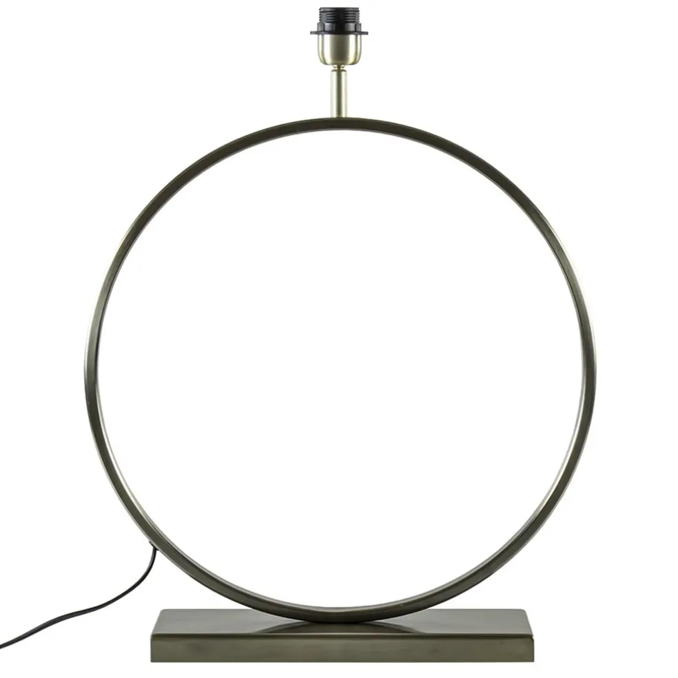 Clearance Straluma Grote lampvoet Liva licht goud exclusief kap