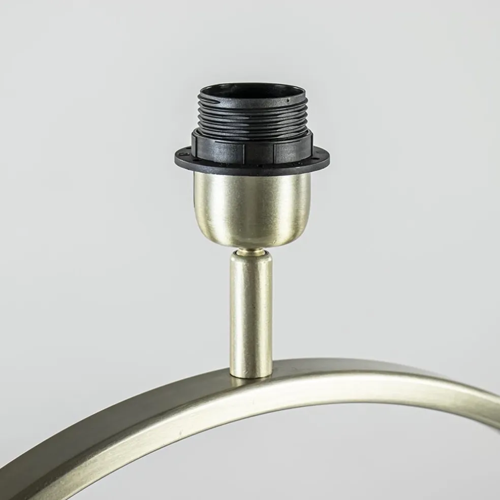 Clearance Straluma Grote lampvoet Liva licht goud exclusief kap