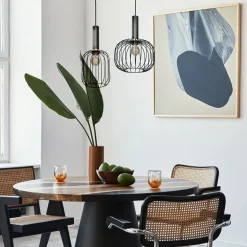 Cheap Straluma Hanglamp Aureole cilinder smal zwart