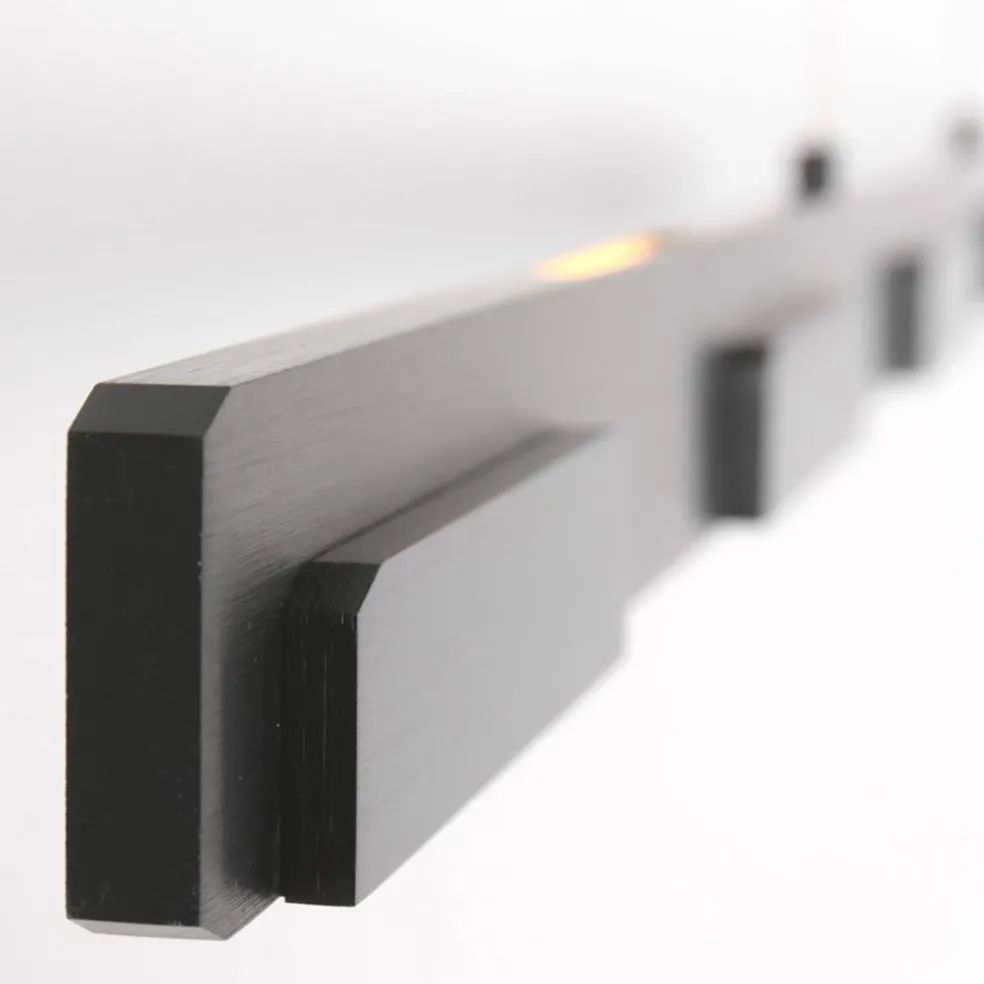 New Straluma Hanglamp Block 171 zwart met kabel-lift