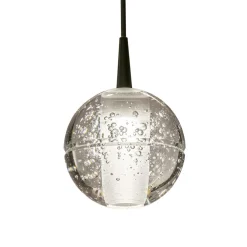 Shop Straluma Hanglamp Bubbles 5L rond zwart/helder dtw