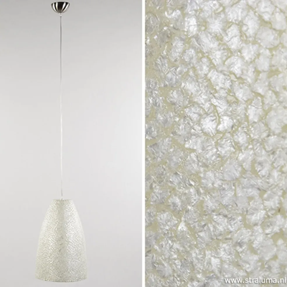 Best Sale Straluma Hanglamp capiz schelpen wit