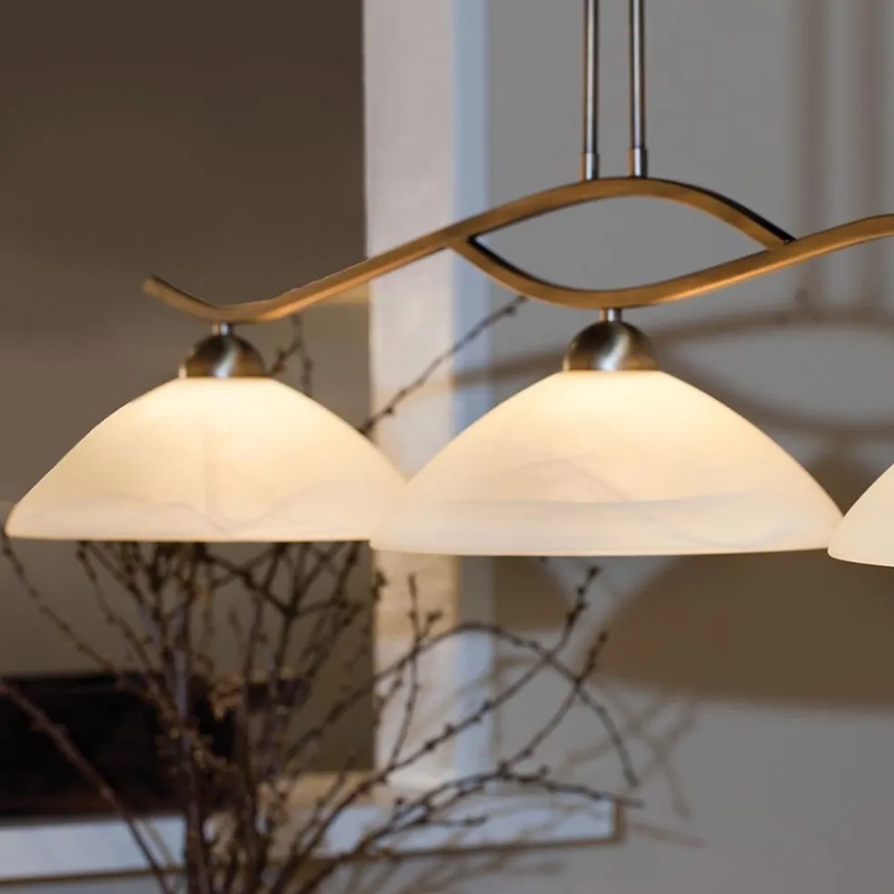 New Straluma Hanglamp Capri brons/Glas
