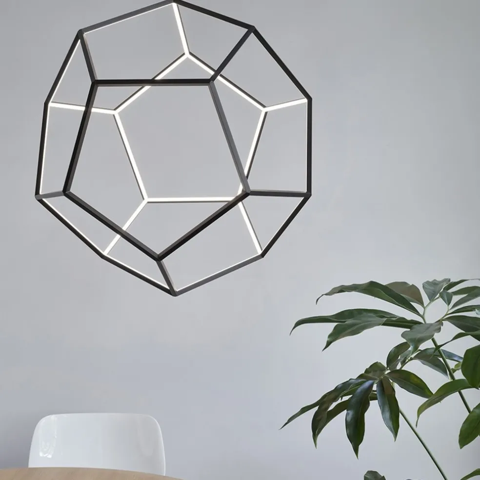 Discount Straluma Hanglamp Dodeca 65 zwart