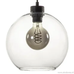 Sale Straluma Hanglamp glazen bol 4-l modern clear