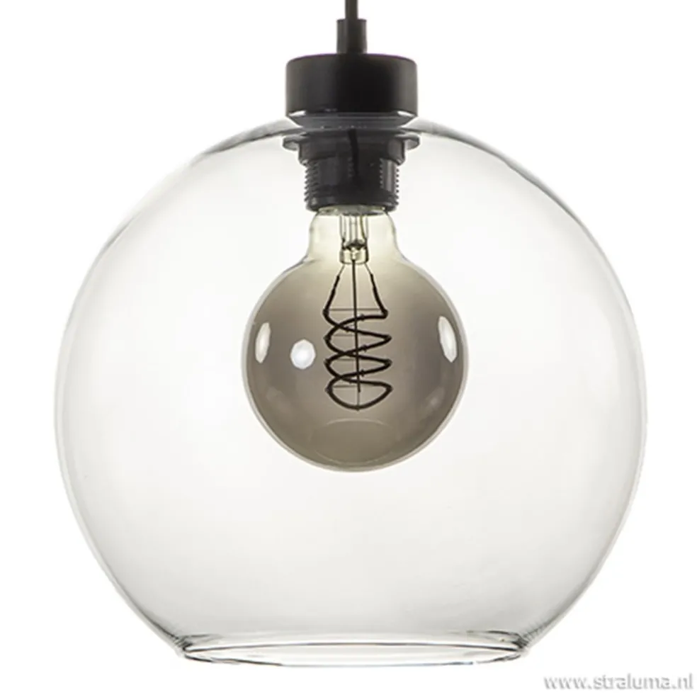 Sale Straluma Hanglamp glazen bol 4-l modern clear