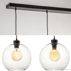 Sale Straluma Hanglamp glazen bol 4-l modern clear