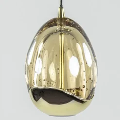 Hot Straluma Hanglamp Golden Egg 5L rond zwart/goud