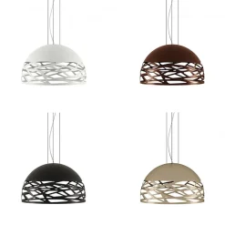 Hot Straluma Hanglamp Kelly Dome zwart 60cm