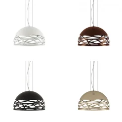Cheap Straluma Hanglamp Kelly koepel 50cm wit