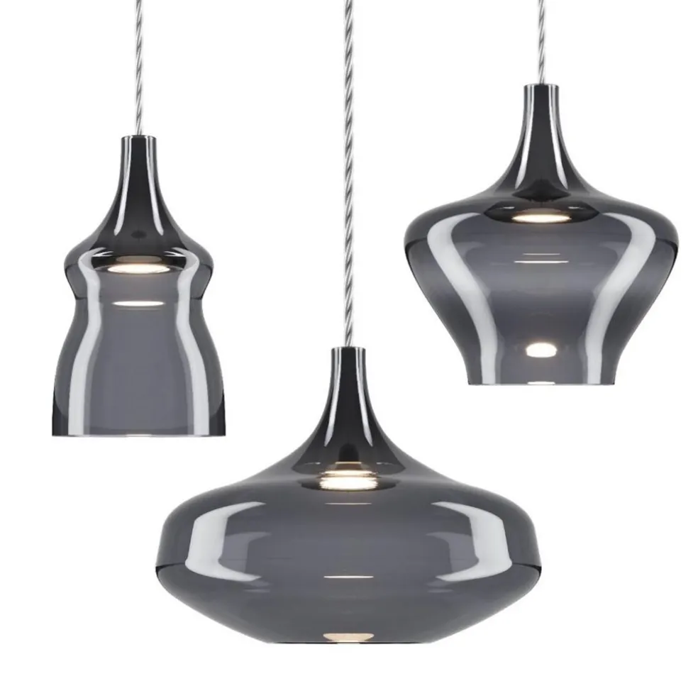 Flash Sale Straluma Kleine hanglamp Nostalgia smoke glas inclusief LED