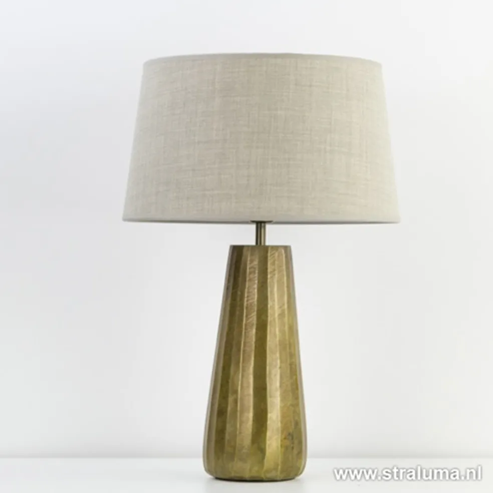 Discount Straluma Lampvoet Saley Ruw Antiek Brons