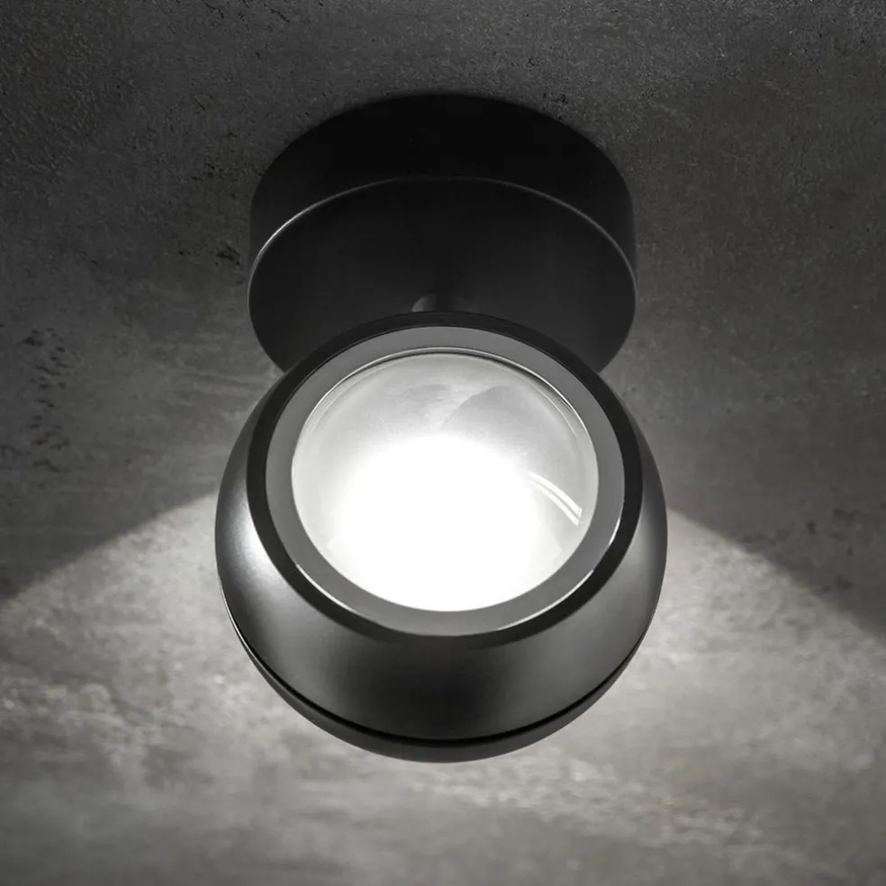 Discount Straluma LED wandlamp up+down Nautilus Mini zwart verstelbaar