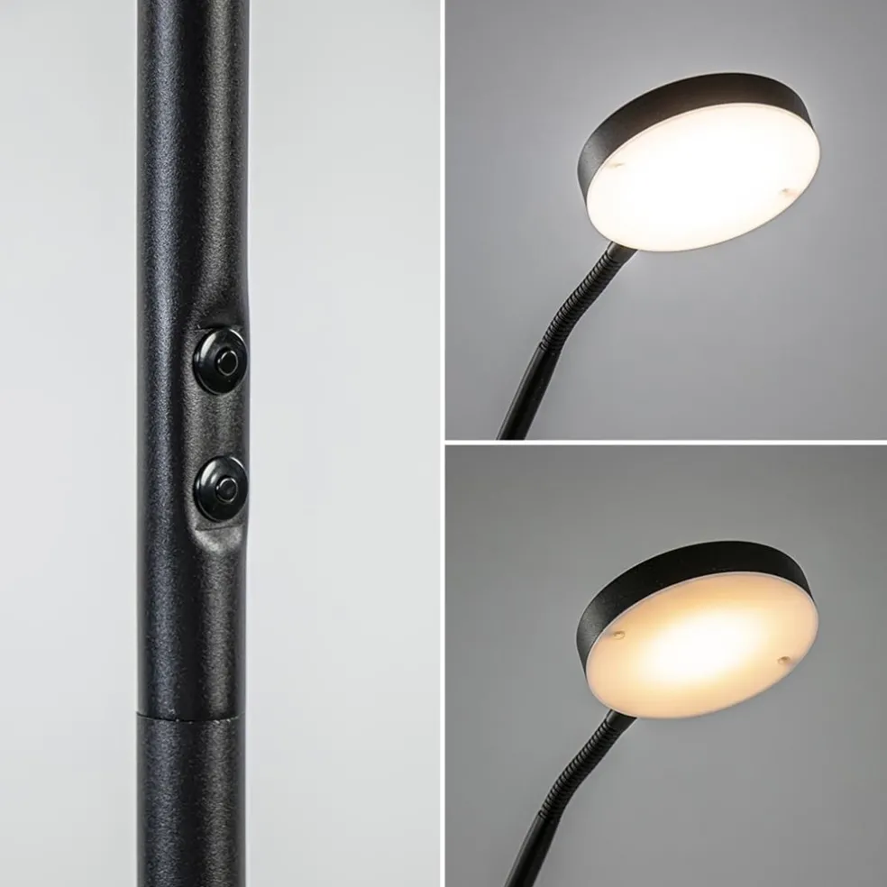 Store Straluma Leeslamp Comfort Portable zwart oplaadbaar