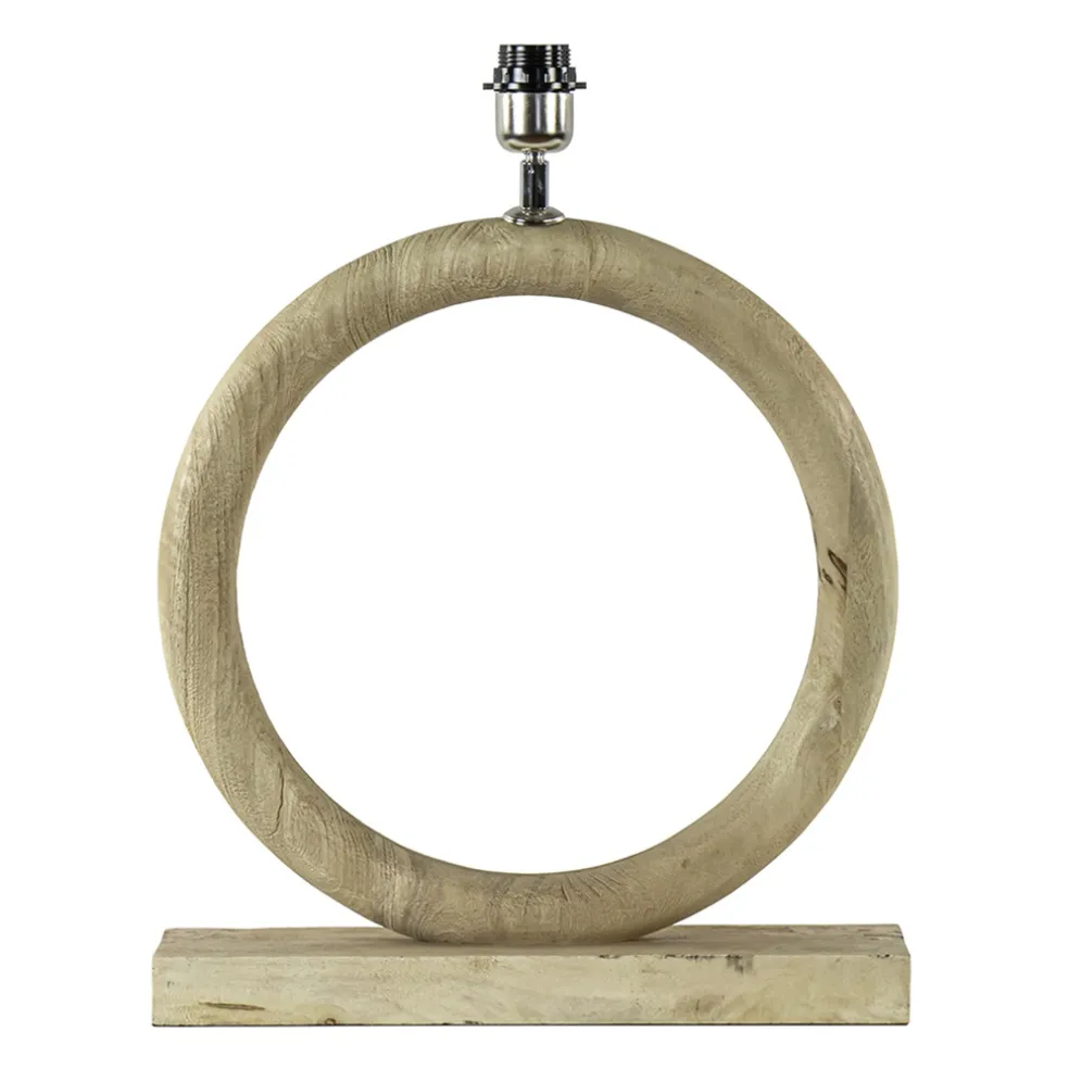 Hot Straluma Light and Living lampvoet Nubia hout naturel