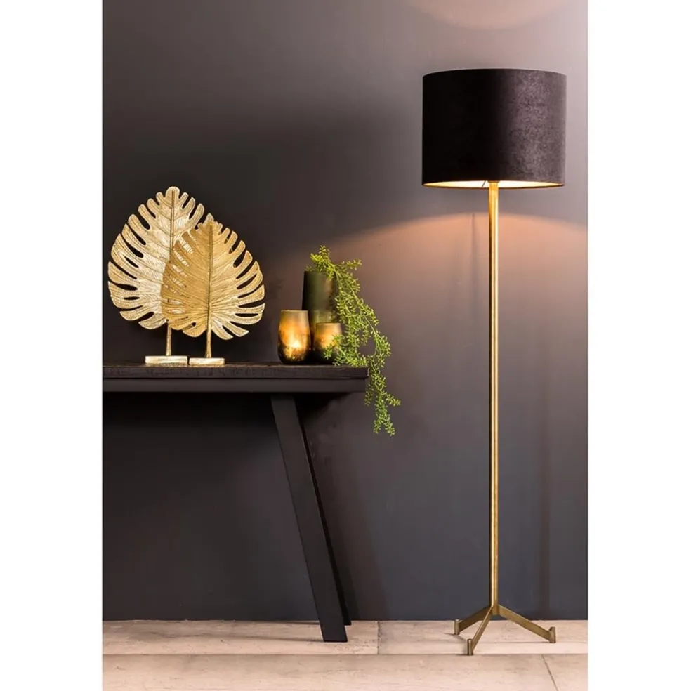 Best Sale Straluma Light and Living vloerlamp Dennis brons excl. kap