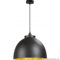 Store Straluma Light  Living Hanglamp Kylie zwart/goud