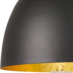 Store Straluma Light  Living Hanglamp Kylie zwart/goud