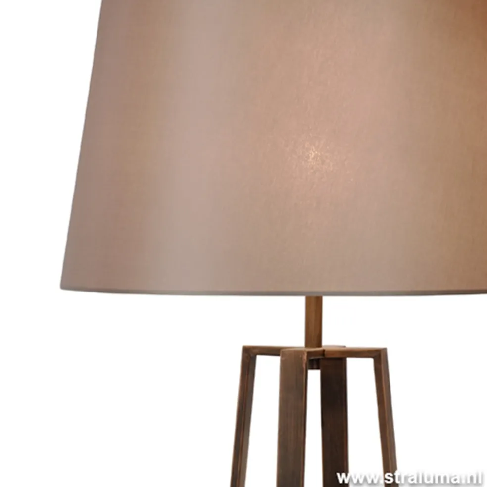 Cheap Straluma Luxe Staande lamp bruin met kap