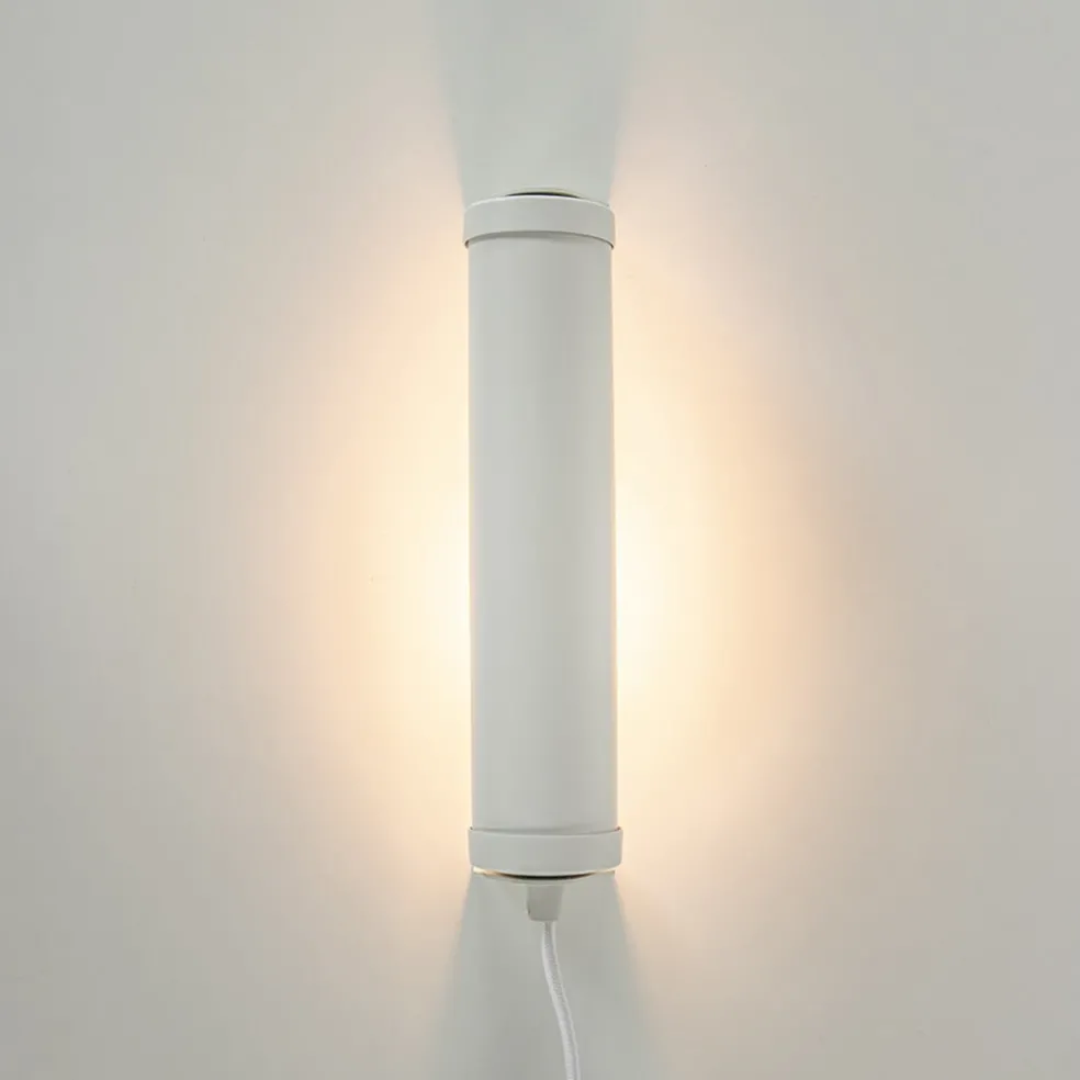 Cheap Straluma Mat witte wandlamp met snoer
