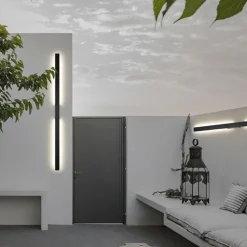 Discount Straluma Mat zwarte buitenlamp inclusief LED