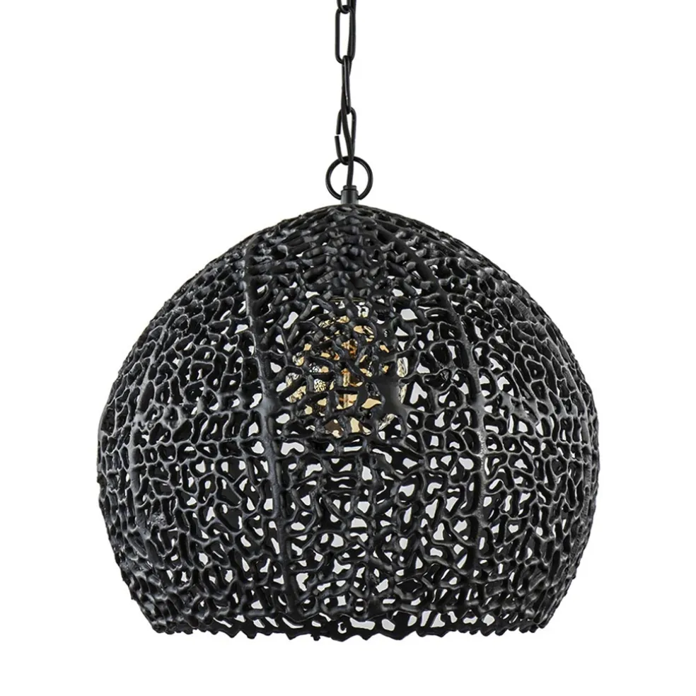 New Straluma Mat zwarte hanglamp Sinula Light and Living