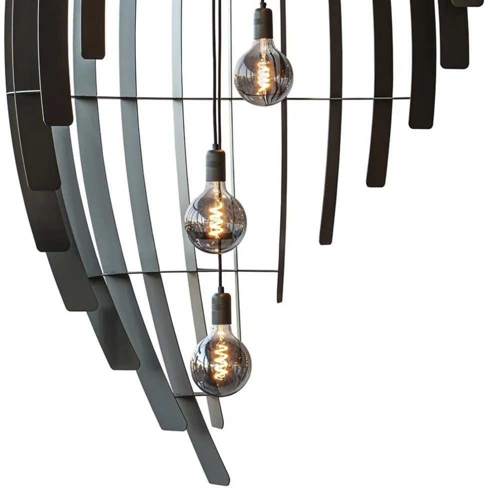 Sale Straluma Metalen videlamp Omegna XL met open structuur