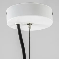 Hot Straluma Moderne buitenlamp hang witte bol 45 cm