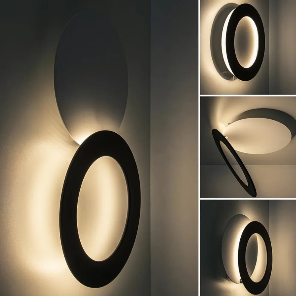 Fashion Straluma Moderne LED design lamp wit zwart verstelbaar