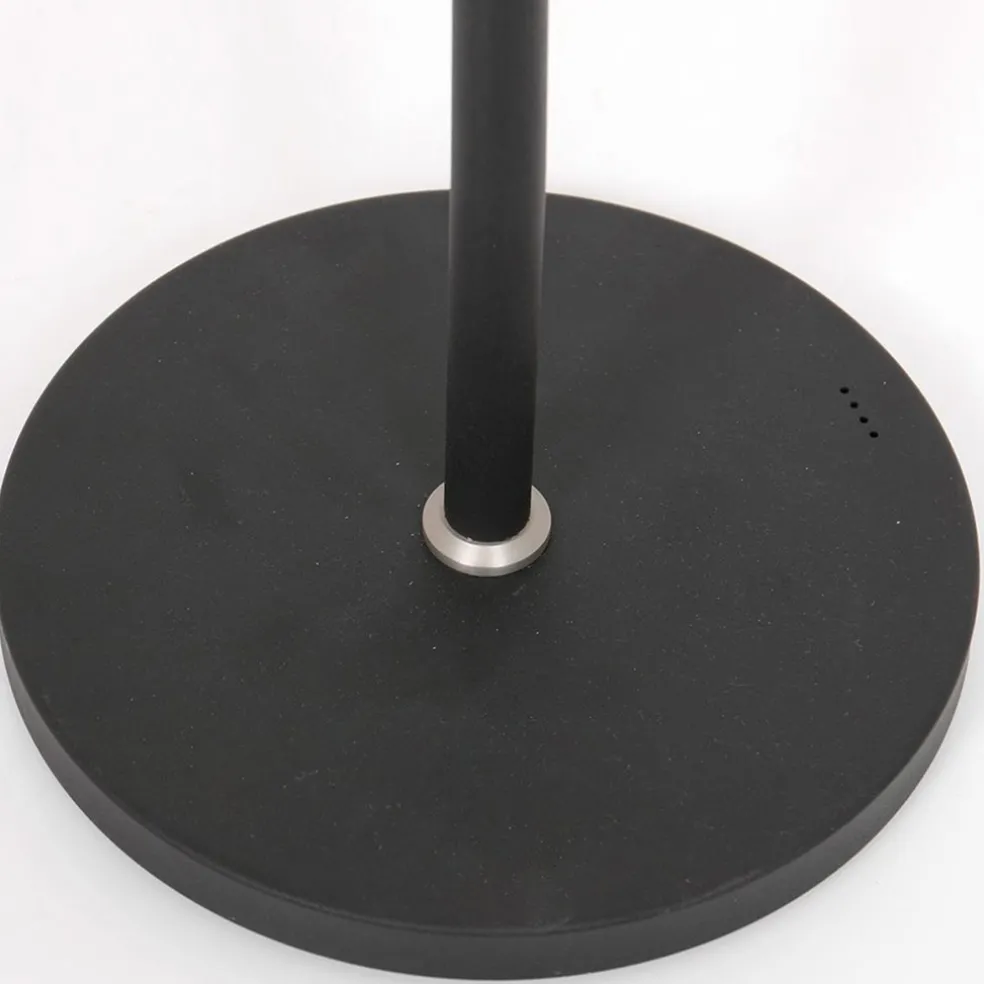 Outlet Straluma Moderne LED vloerlamp op accu zwart dimbaar