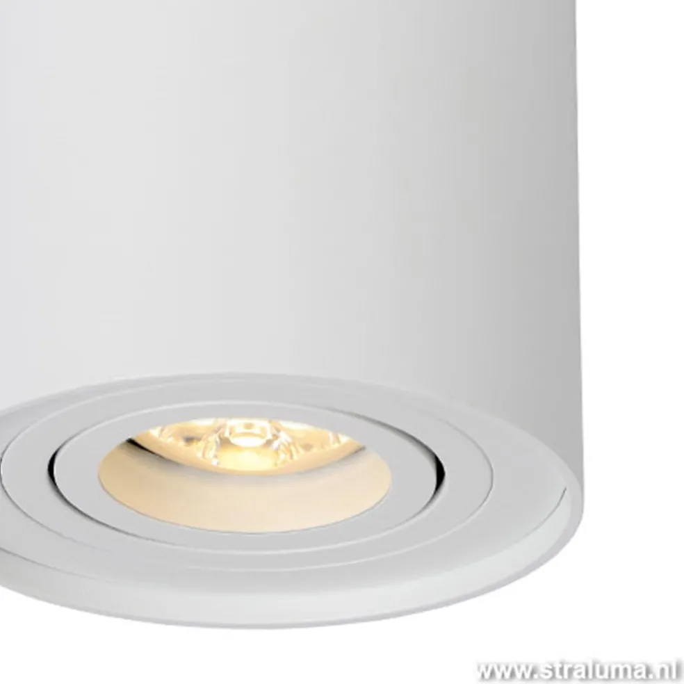 Outlet Straluma Opbouwspot tube wit gu10