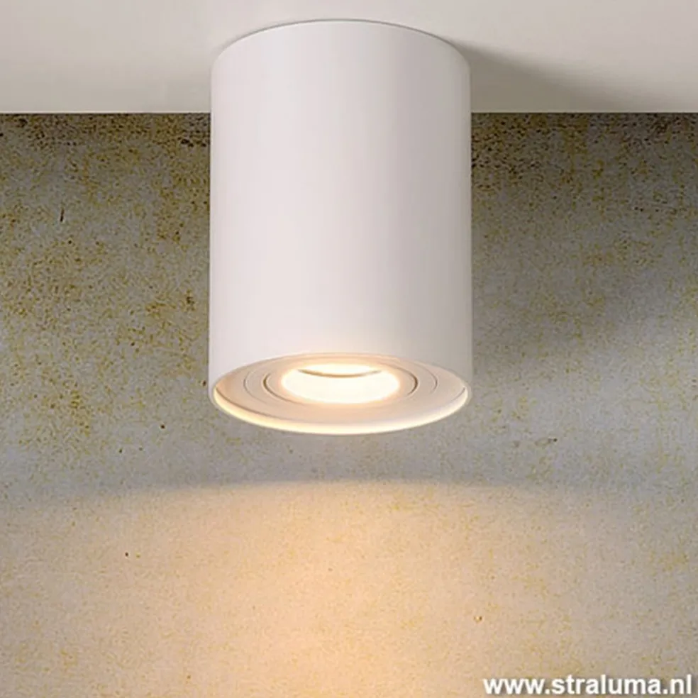 Outlet Straluma Opbouwspot tube wit gu10