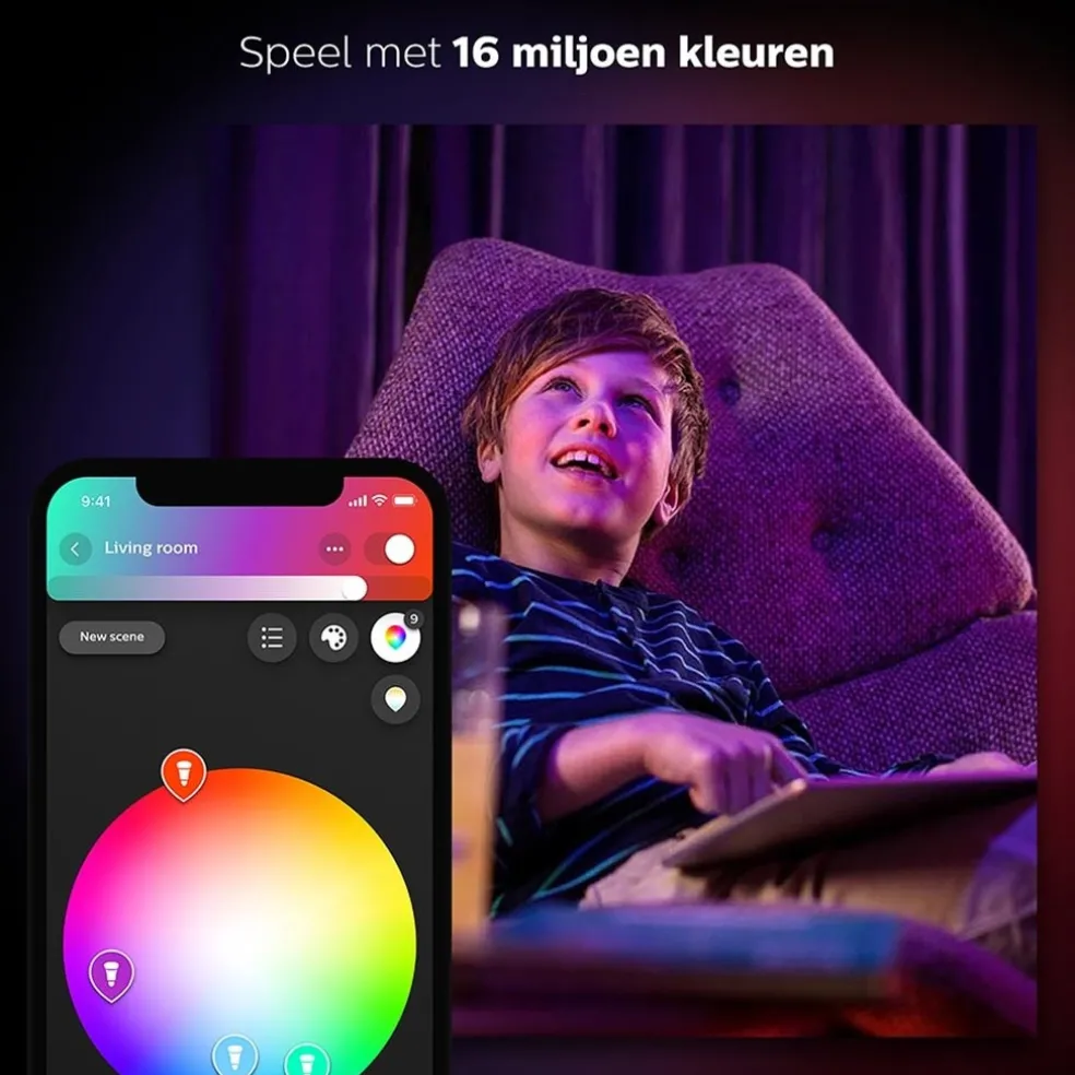 Sale Straluma Philips Hue kit 3xgu10 color+ bridge