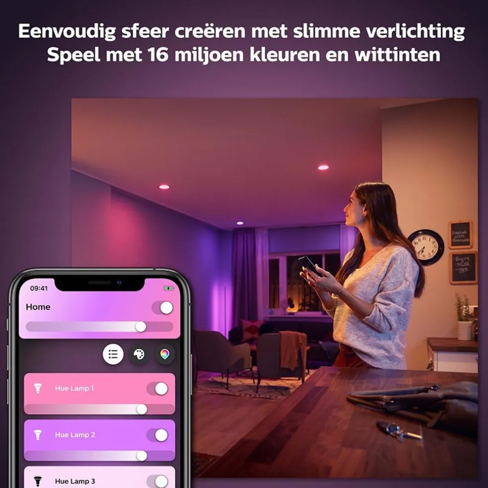 Hot Straluma Philips Hue 5.7w gu10 color BT