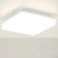 Hot Straluma Plafondlamp Basic Square 26cm wit