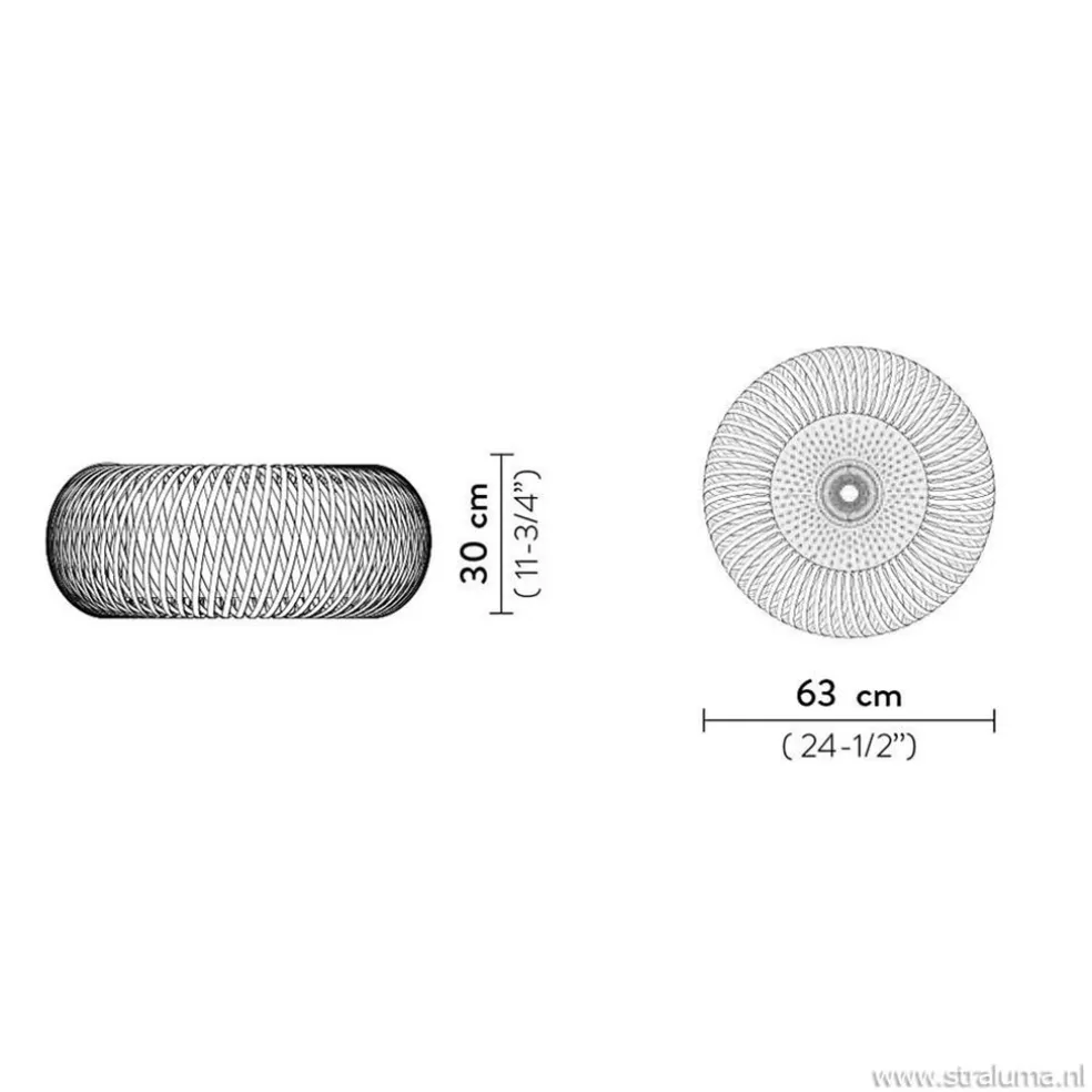 Online Straluma Plafondlamp Kalatos wit