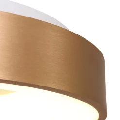 Hot Straluma Plafondlamp Ringlede 30cm matgoud