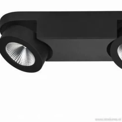 Cheap Straluma Plafondspot Montreal 3L balk zwart 3000k
