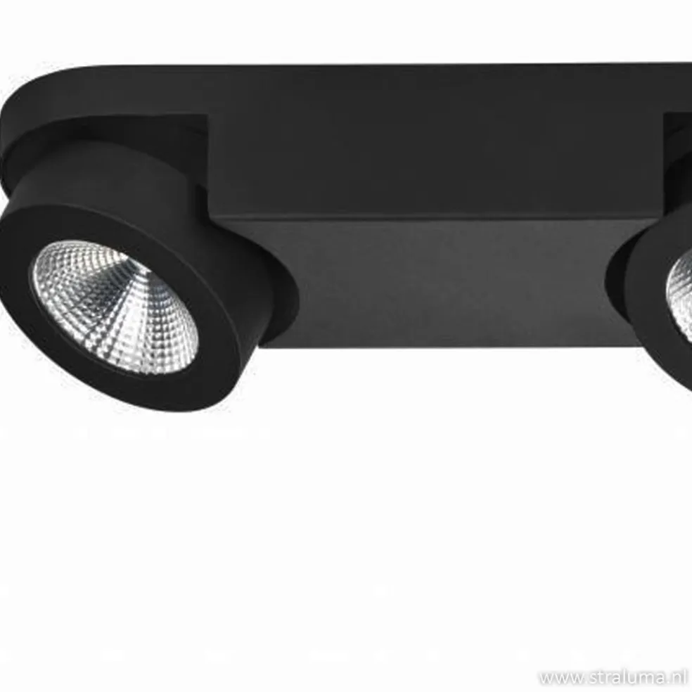 Best Sale Straluma Plafondspot Montreal 2L balk zwart 3000