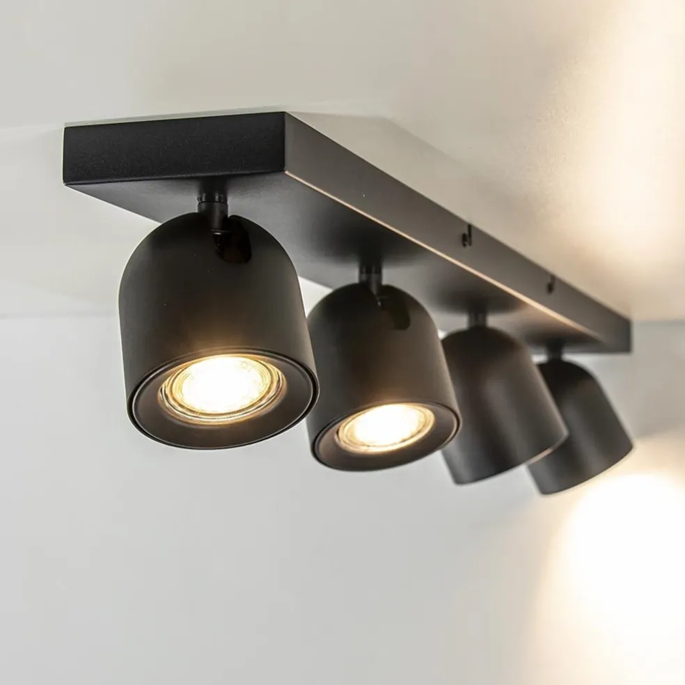 Flash Sale Straluma Plafondspot Solare 4l balk zwart
