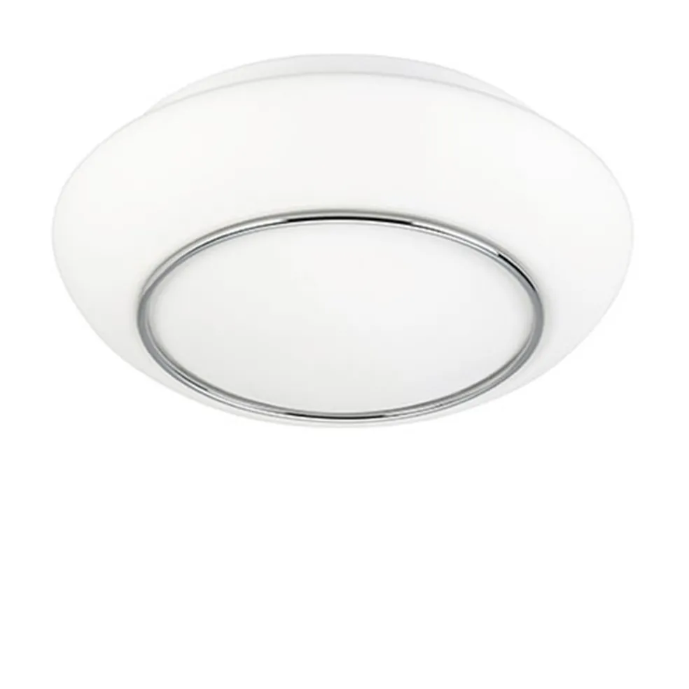 Online Straluma Plafonniere Tornado chroom/wit 38cm IP44